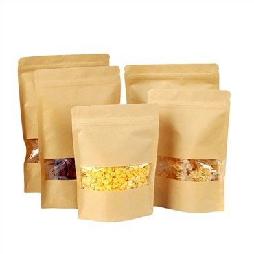 Saco de papel Kraft Stand Up